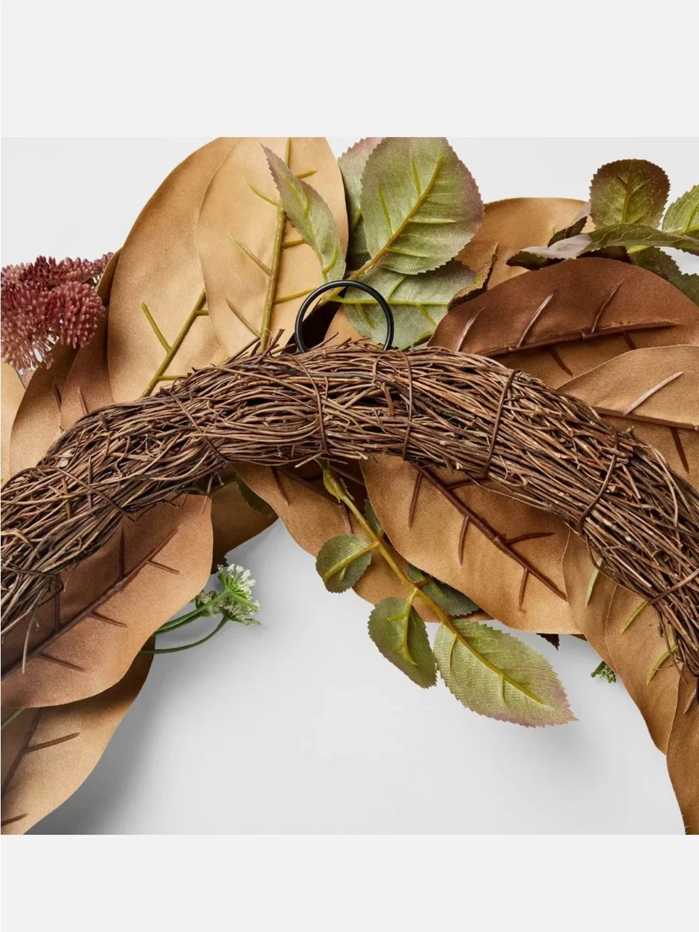 26 Inch Fall 2026 Wreath Purple/Green - Threshold designed with Studio McGee NEW